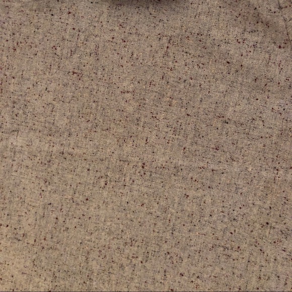 SOLD The Limited Gray and Red A-Line Skirt - Picture 4 of 6